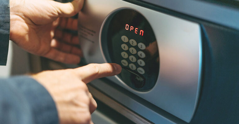 apertura de caja fuerte