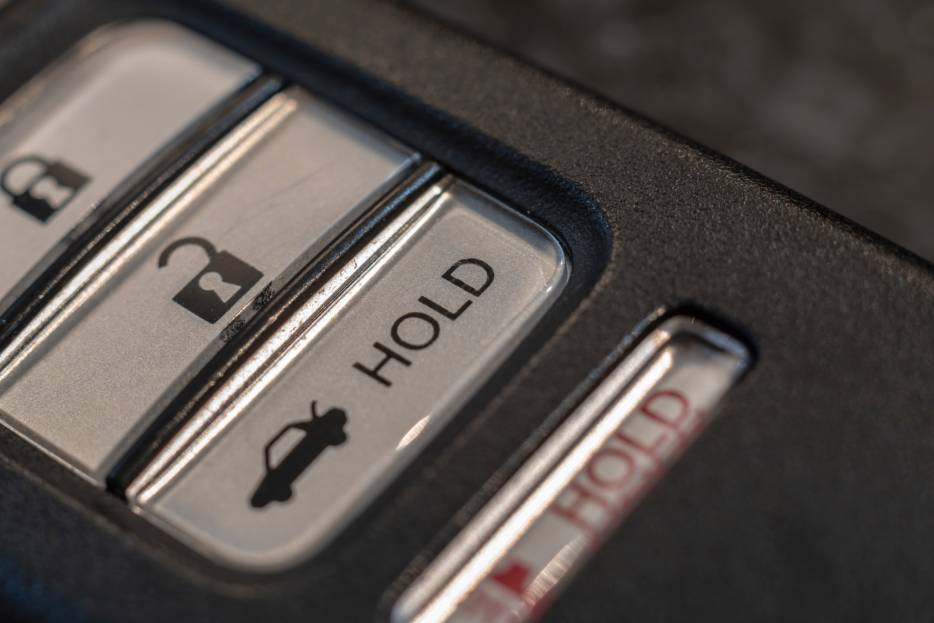 llaves modernas seguras para automóvil